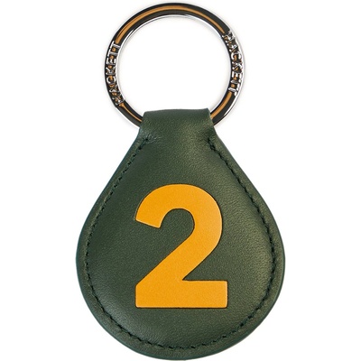 HACKETT Two Numbered Key Ring - Green