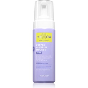 Yellow Silver Purple Leave-In Mousse пяна за коса неутрализиращ жълтеникавите оттенъци 160ml