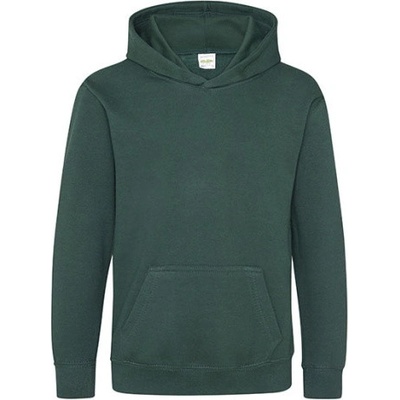 Just Hoods Detská mikina s kapucňou JH001J Forest Green