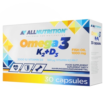 ALLNUTRITION Omega 3 K2+D3, 30 Capsules