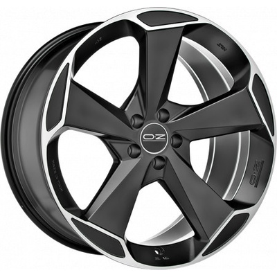 OZ Aspen 10x20 5x112 ET33 matt black polished