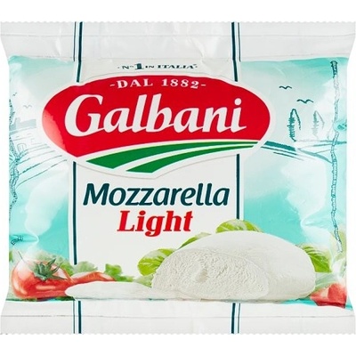 Galbani Mozzarella Light mäkký polotučný parený syr 125 g