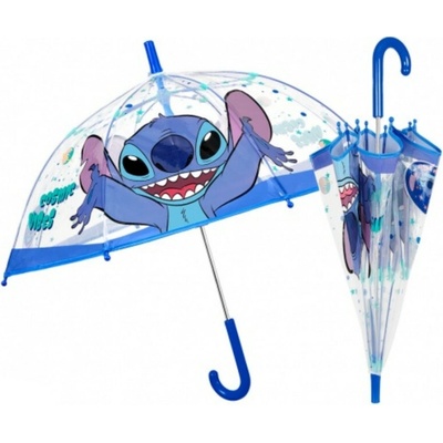 Perletti detský transparentný dáždnik Kids "Lilo & Stitch" 75426