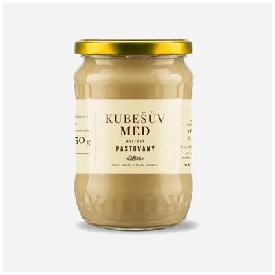 Kubešův med Med květový - pastovaný (šlehaný) 6 x 750 g