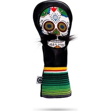 Pins & Aces Mustache Sugar Skull Driver Headcover