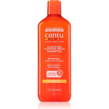 Cantu Shea Butter Shampoo хидратиращ шампоан за чуплива и къдрава коса 400ml