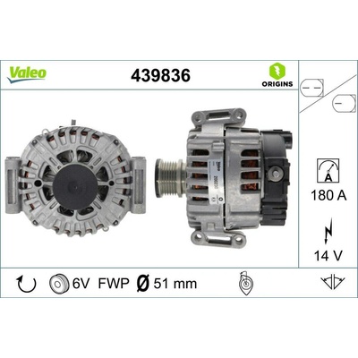 Generátor VALEO 439836