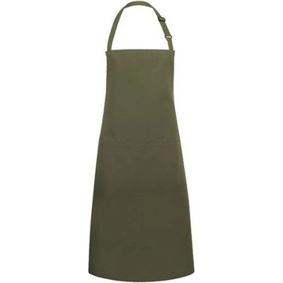 Karlowsky Gastro zástěra KY044 Moss-Green 75x90cm