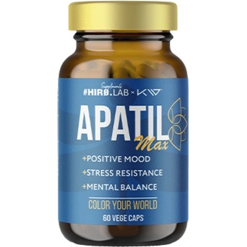 Hero. Lab Apatil Max | with Ashwagandha, Saffron & Ginseng [60 капсули]