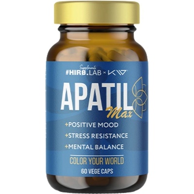 Hero. Lab Apatil Max | with Ashwagandha, Saffron & Ginseng [60 капсули]