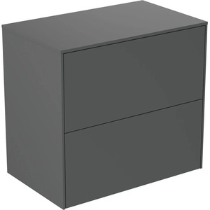 Ideal Standard Atelier Conca стенен шкаф с 2 чекмеджета и плот 60 см мат антрацит (T4327Y2)