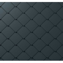 Prefa Falcovaná šablona 440 x 440 Základní šablona Stucco P.10 antracit