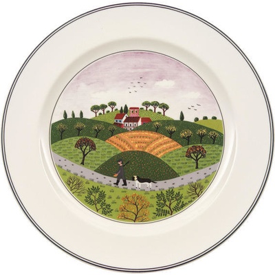 Naif Plytký tanier 27 cm Poľovník Design