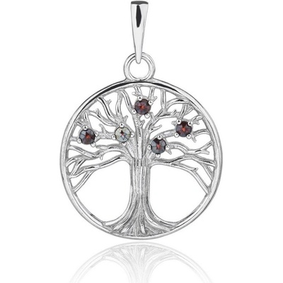 Český Granát Jan Kos jewellery Stříbrný přívěsek 32105459