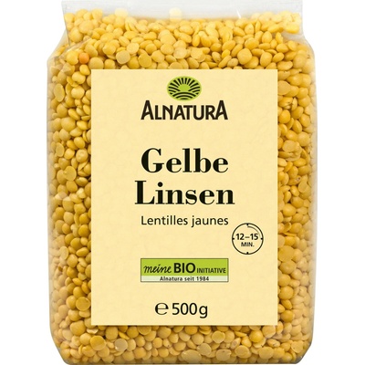 Alnatura Bio žlutá čočka 0,5 kg