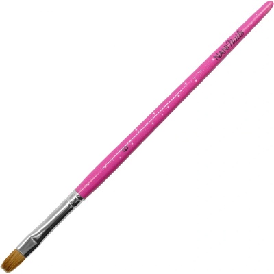 NANI štetec na gél 6 Glitter Pink
