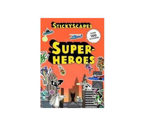 Stickyscapes Superheroes
