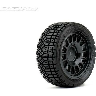 Jetko EX Avantgarde 1/10 Touring/Rally Tyre Black Wheel 12mm Hex 4