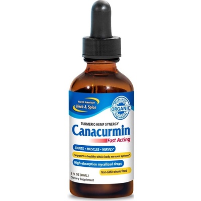North American Herb & Spice CanaCURMIN 60 ml
