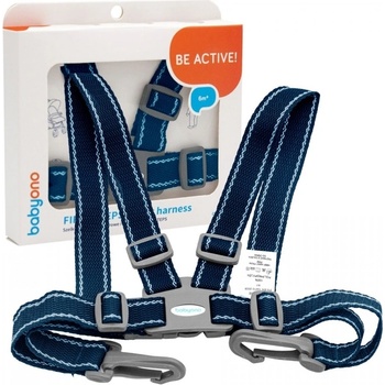 BabyOno Колан за прохождане Babyono - First Steps, тъмносин (5901435415658)