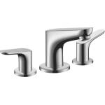 Hansgrohe Focus E2 - Смесител за умивалник 100, монтаж с 3 отвора, с комплект за оттичане с тяга, хром 31937000 (31937000)
