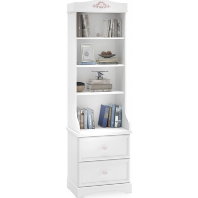 ČILEK Knihovna Rustic White