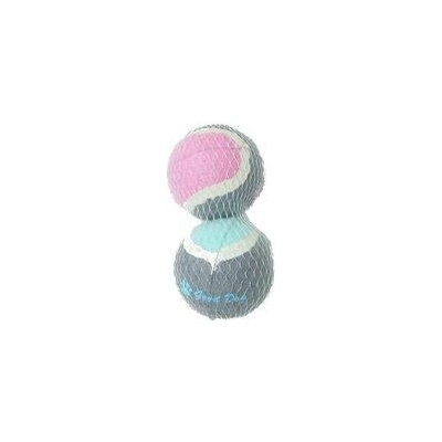 Karlie-Flamingo hračka pro psa tenisák 2 ks 6,5 cm