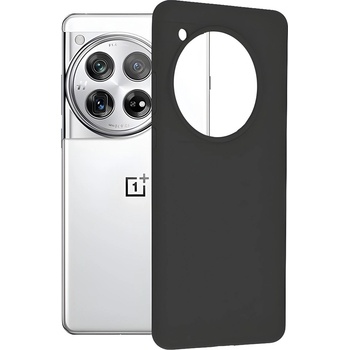 Techsuit Silikоново Меко калъфче TPU за OnePlus 12 - Черен KP30983 (30983)