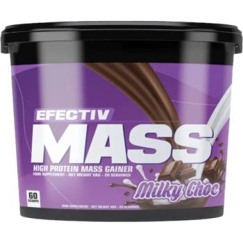 Efectiv Nutrition Efectiv Mass | High Protein Gainer [5000 грама] Млечен шоколад