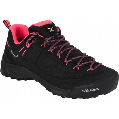 Salewa WS Wildfire leather black/fluo coral