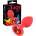 You2Toys Colorful Joy Jewel Plug Small Red