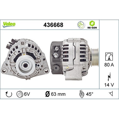 generátor VALEO 436668