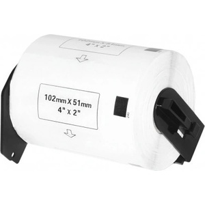Brother Съвместими ролки за етикети за Brother DK-11240, 102mm x 51mm, 600 етикети (DK11240)