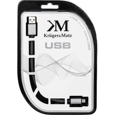 Krüger & MatzUSB KM0324 A - micro USB, 1m