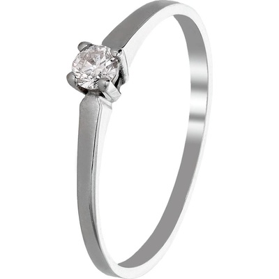Zlaton Prsten bílé zlato s diamantem 000661112159