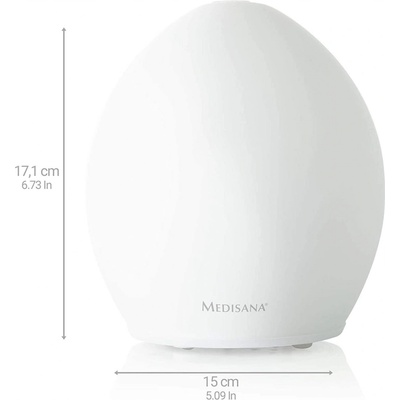 Medisana AD 635 ultrazvukový aroma difuzér skleněný 100 ml