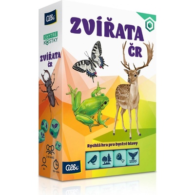 Albi Chytré kostky Zvířata ČR