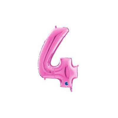 UNIQUE Nafukovacie číslice Fuchsia 66 cm 26 4