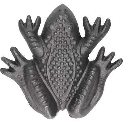 Dekorační prvek 95x100x8 mm - žába, odlitek