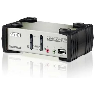 ATEN Kvmp превключвател, aten cs1732b, 2-портов (cs1732b-a7-g)