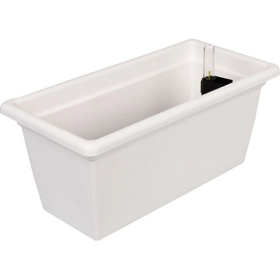 Plastkon Magnolie 2Smart samozavlažovací kvetináč 40 cm biela