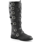 Pleaser USA Pleaser Gotham-110 Blk Distressed Pu L