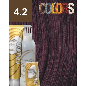 Colors Keratin Complex barva set 4.2 fialová hluboká