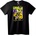 NOONEBRAND Тениска Halloween зомби Bart - L, Black