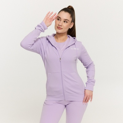GymBeam Дамски суичър с цип Limitless Lavender S