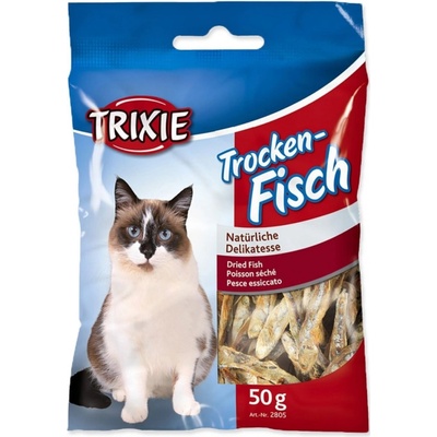 Trixie Cat pochúťka SUŠENÉ rybičky 50 g