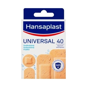 Hansaplast vodeodolné náplaste Universal 40 ks