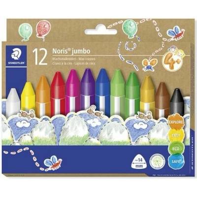 Staedtler Noris voskovky trojhranné jumbo 228 12 ks