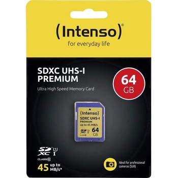 Intenso SDXC 64 GB Premium UHS-I 3421490