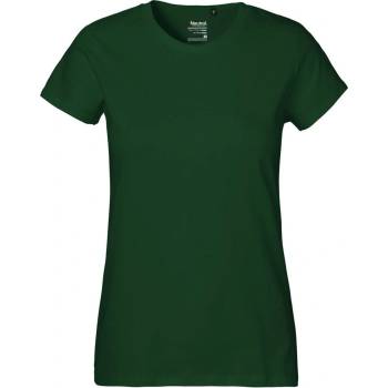 Neutral Dámske tričko Classic z organickej Fairtrade bavlny Fľaškovo zelená